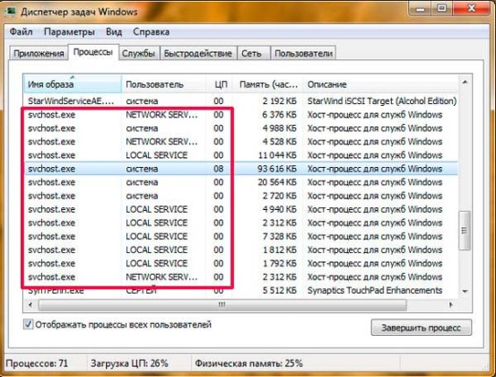 Svchost exe k bthsvcs системе не удается найти указанный путь c windows system32