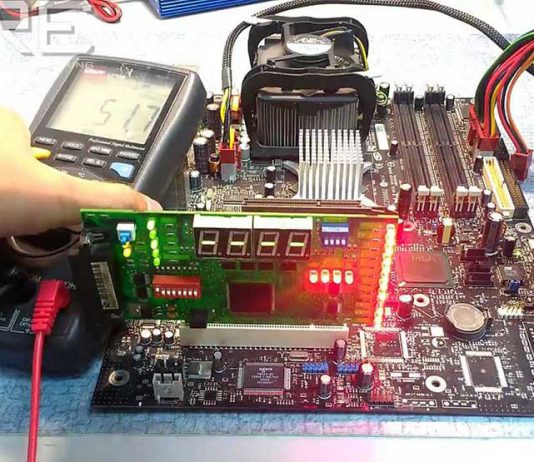 Простая диагностика неисправностей материнской платы